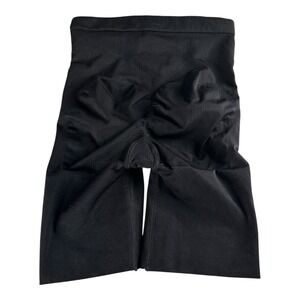 SPANX Women's Oncore High-Waisted Mid-Thigh‎ Short Shapewear Black Size XL